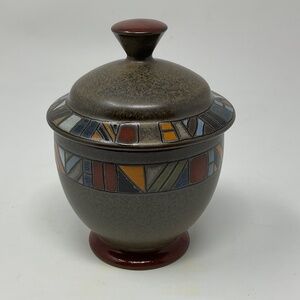 Denby Marrakesh (retired) Stoneware Lidded Sugar Bowl